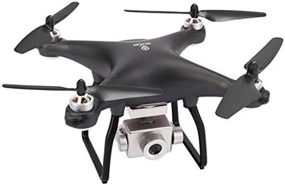Borstelloze Drone - RC Vliegend Speelgoed - Luchtopnames Maken - Drie-assige Gimbal - 4K HD Camera - Zwart