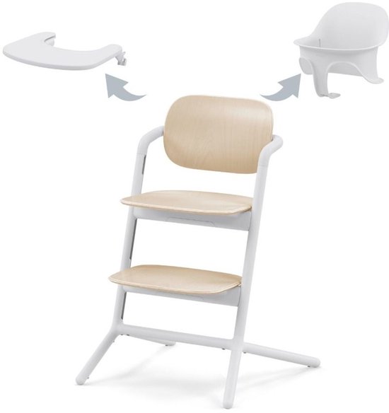 Cybex Lemo Kinderstoel 3-in-1 Set - Sand White