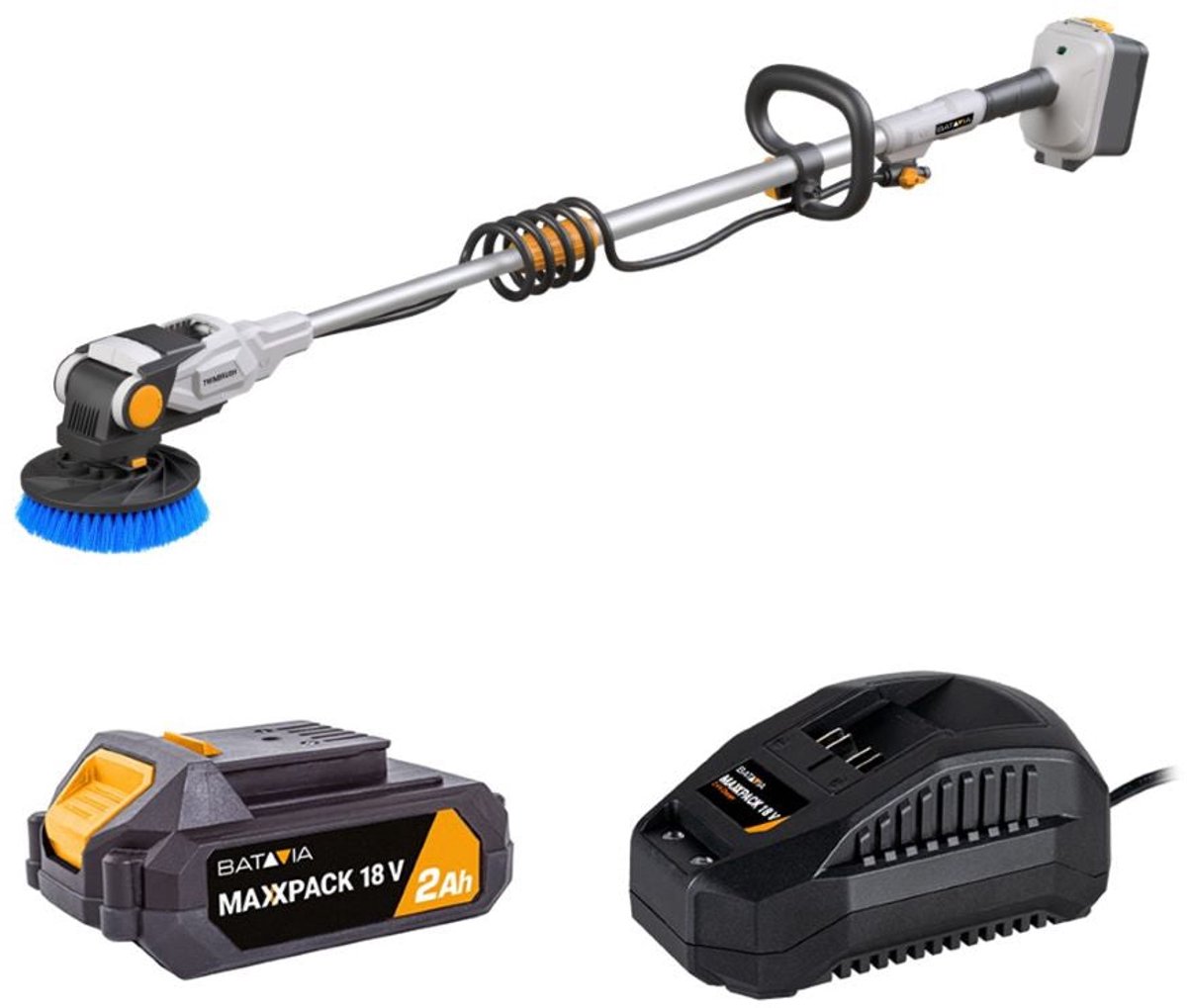 Batavia Twinbrush - 18V Cordless Power Scrubber