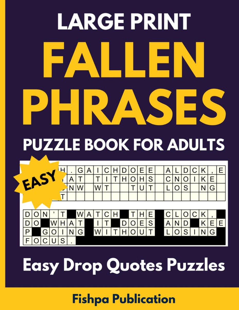 Puzzelboek Gevallen Zinnen - Woordspel Boek - Ontspanning Geest - Grote Letters - 100 Puzzels - Niet Gespecificeerd