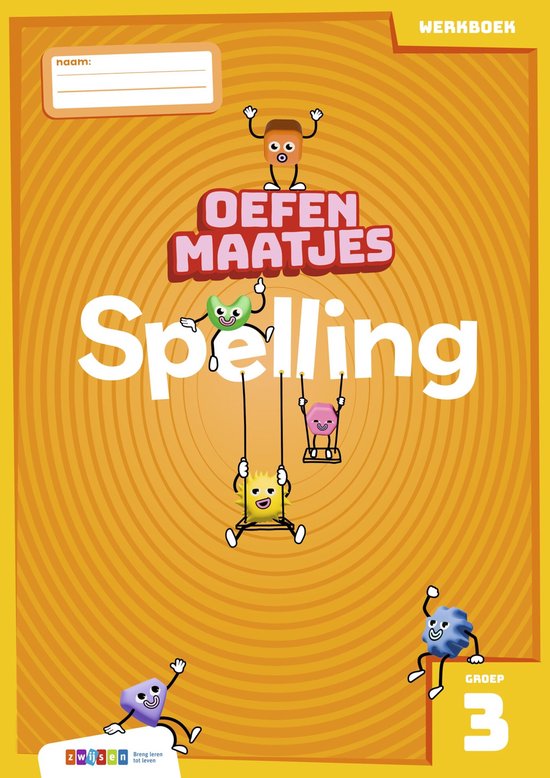 Oefenmaatjes - Oefenmaatjes Spelling groep 3 werkboek - cover