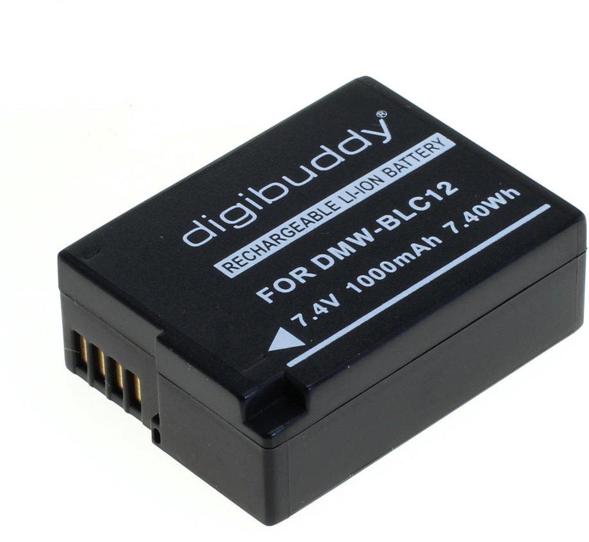 A Merk Accu Batterij Panasonic DMW-BLC12 / Leica BP-DC12 - 1000mAh