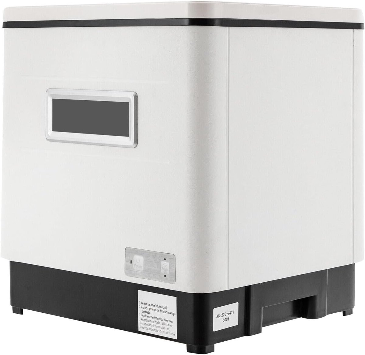 Tafelvaatwasser Kleine vaatwasser Keuken kantoor caravan 6 programma's 5 liter tank