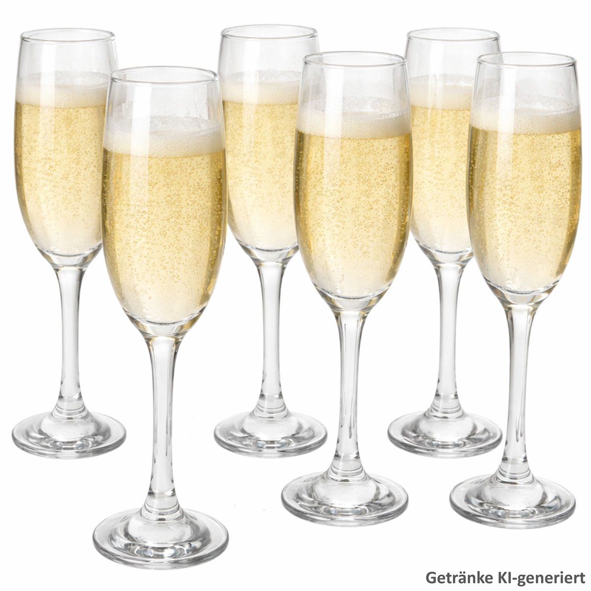 Set van 6 IMPERIAL champagneglazen - 44704