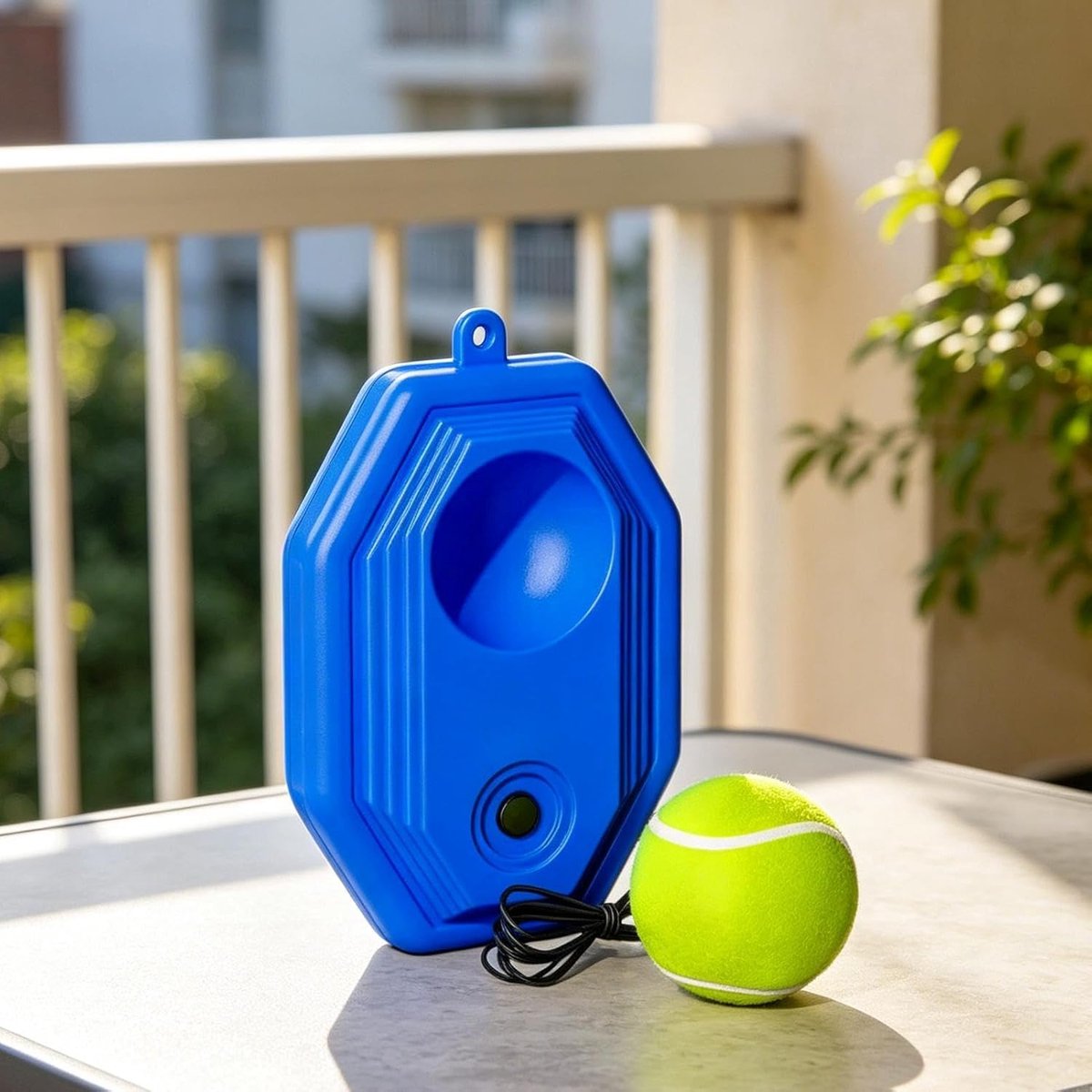 Tennis Reboundwand - Swing Trainer - Vaardigheden Trainen - Automatische Terugloopfunctie - 20x21x5 cm - Niet Gespecificeerd