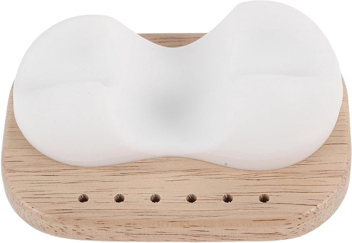 Nagelboorhouder Organizer - Manicure Opberger - Nagelstudio Netheid - Zachte Siliconen Bescherming - 11 cm - Khaki