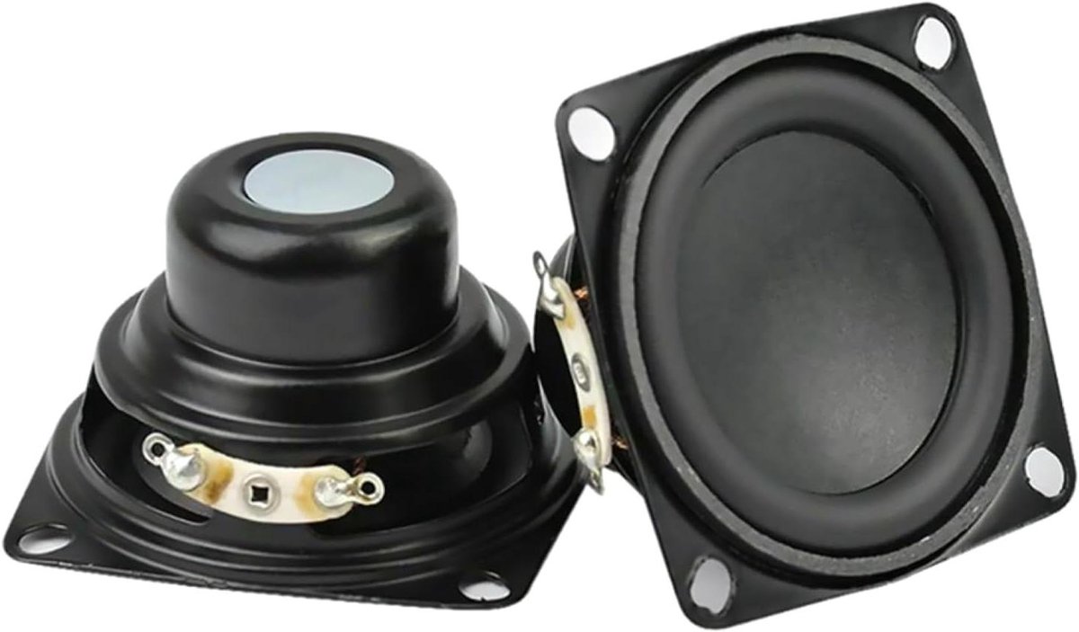 Mini Audio Speakers - Draagbare Geluid - Muziek Luisteren - Full Range Geluid - 2 Inch - Blauw