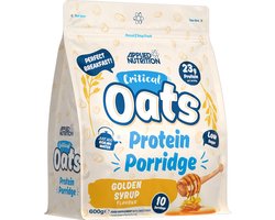 Applied Nutrition Critical Oats (600g) Golden Syrup - Functionele voeding - Eiwitrijke voedingsmiddelen