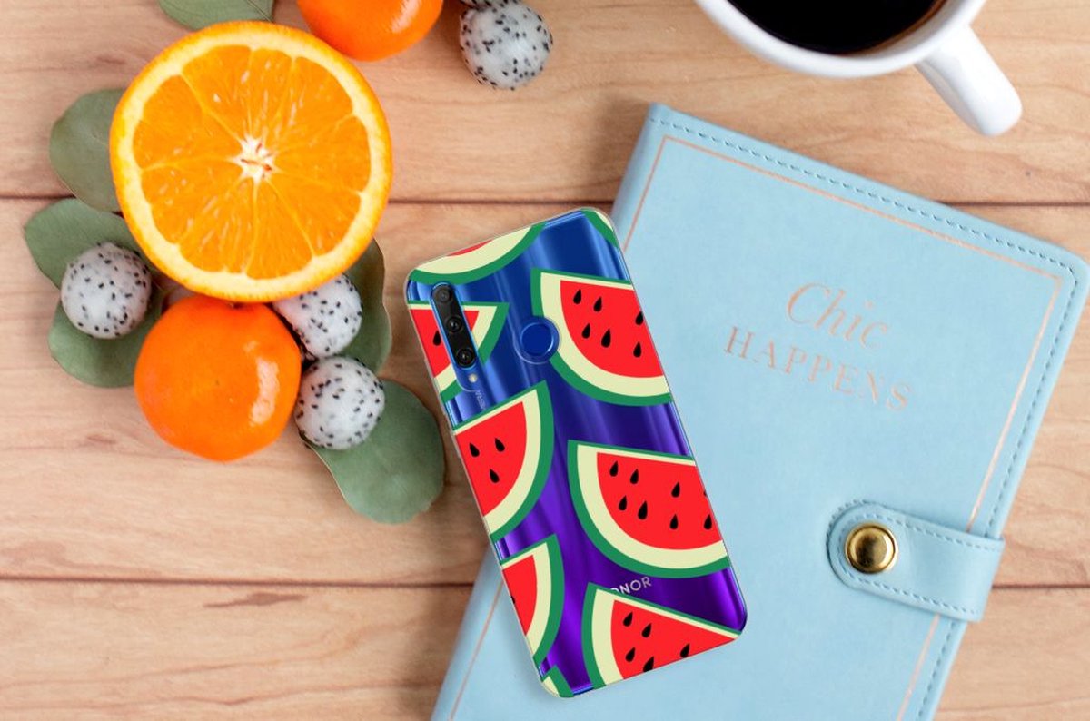 Honor 20 Lite Siliconen Case Watermelons