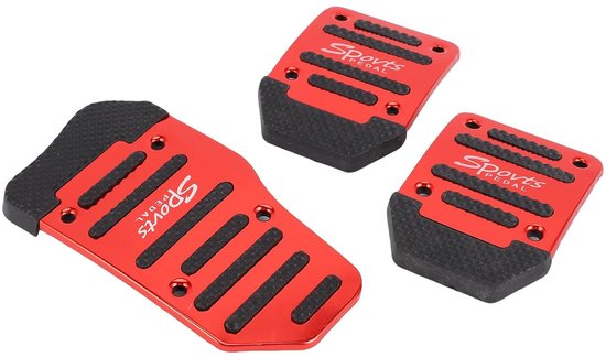 Auto Pedaalhoezen - Sport Pedalen - Veiliger Rijden - Antislip Ontwerp - Set van 3 - Metaal — afbeelding 3