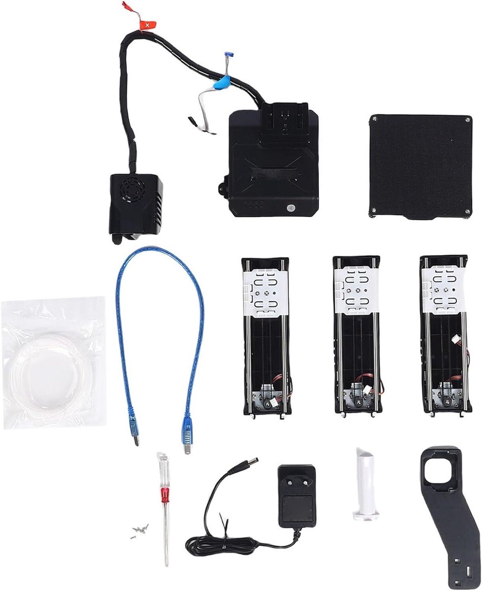 3D Printer - Instapmodel Printer - Hobby Projecten Maken - Snelle Verwarming - 10x10x10cm Bouw - Zwart