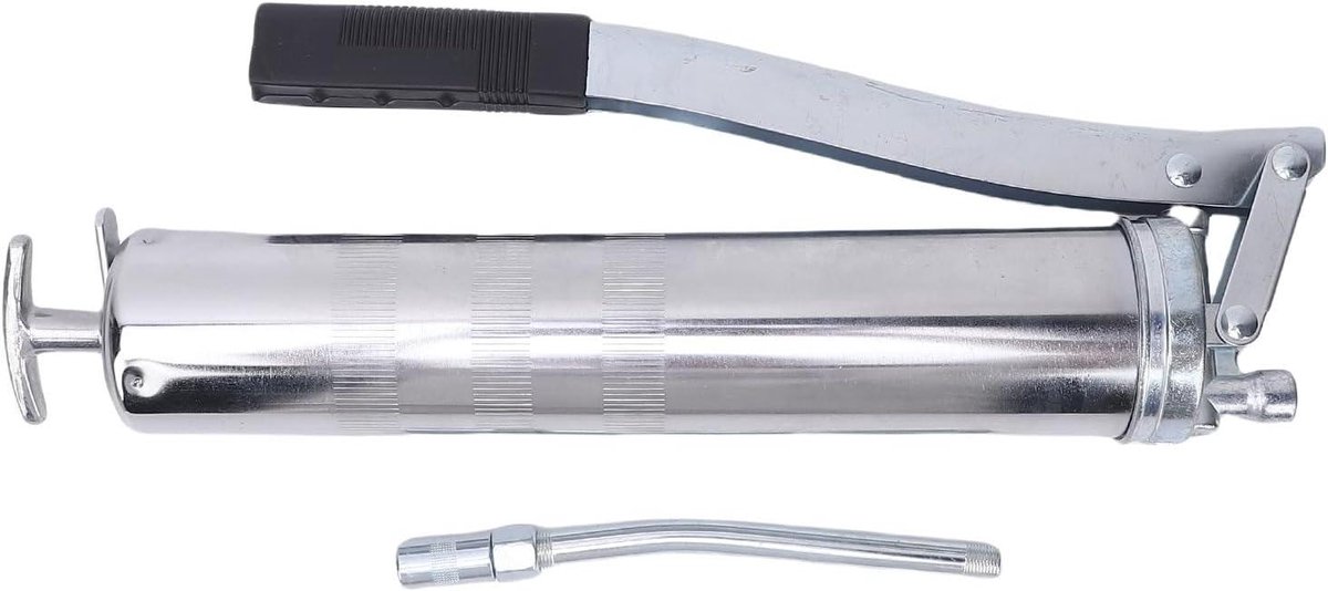 Handmatige Vetpomp - Smeerpomp - Machine Onderhoud - Ontlastklep - 400ml Capaciteit - Metaal
