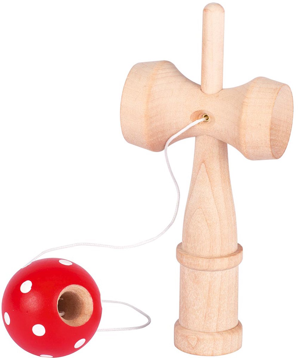 GOKI Behendigheidsspel - Kendama - L17Cm - Hout - 4 Jaar — cadeau in Spellen & Speelgoed - foto 5