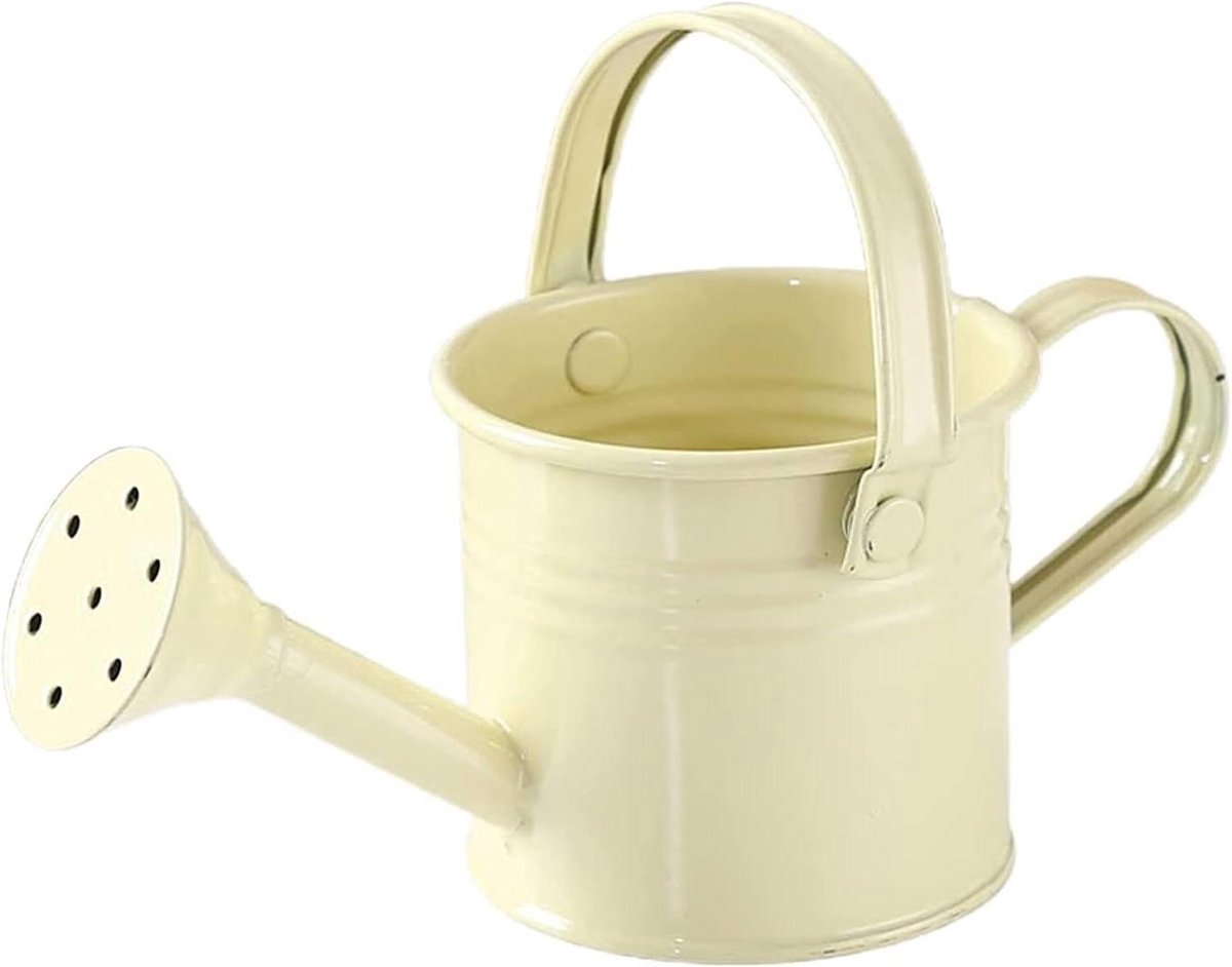 Gieter met Spray - Bloemgieter Plantenspuit - Planten Water Geven - Ergonomische Handgreep - 500 gram - Beige