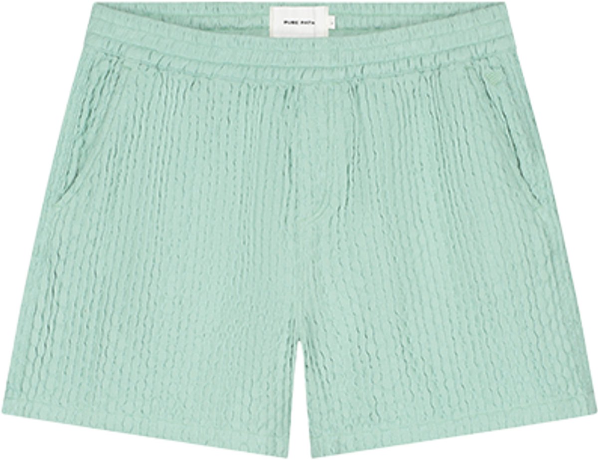 Pure Path Structured Dobby Weave Shorts