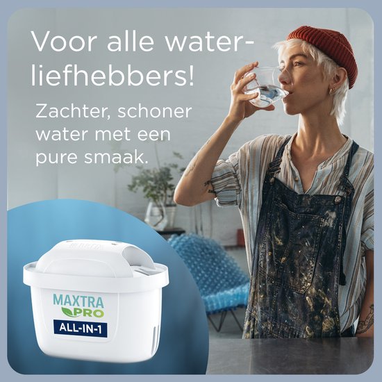 BRITA - Waterfilterkan - Marella XL - 3,5L - Blauw - incl. 1 MAXTRA PRO ALL-IN-1 filterpatroon