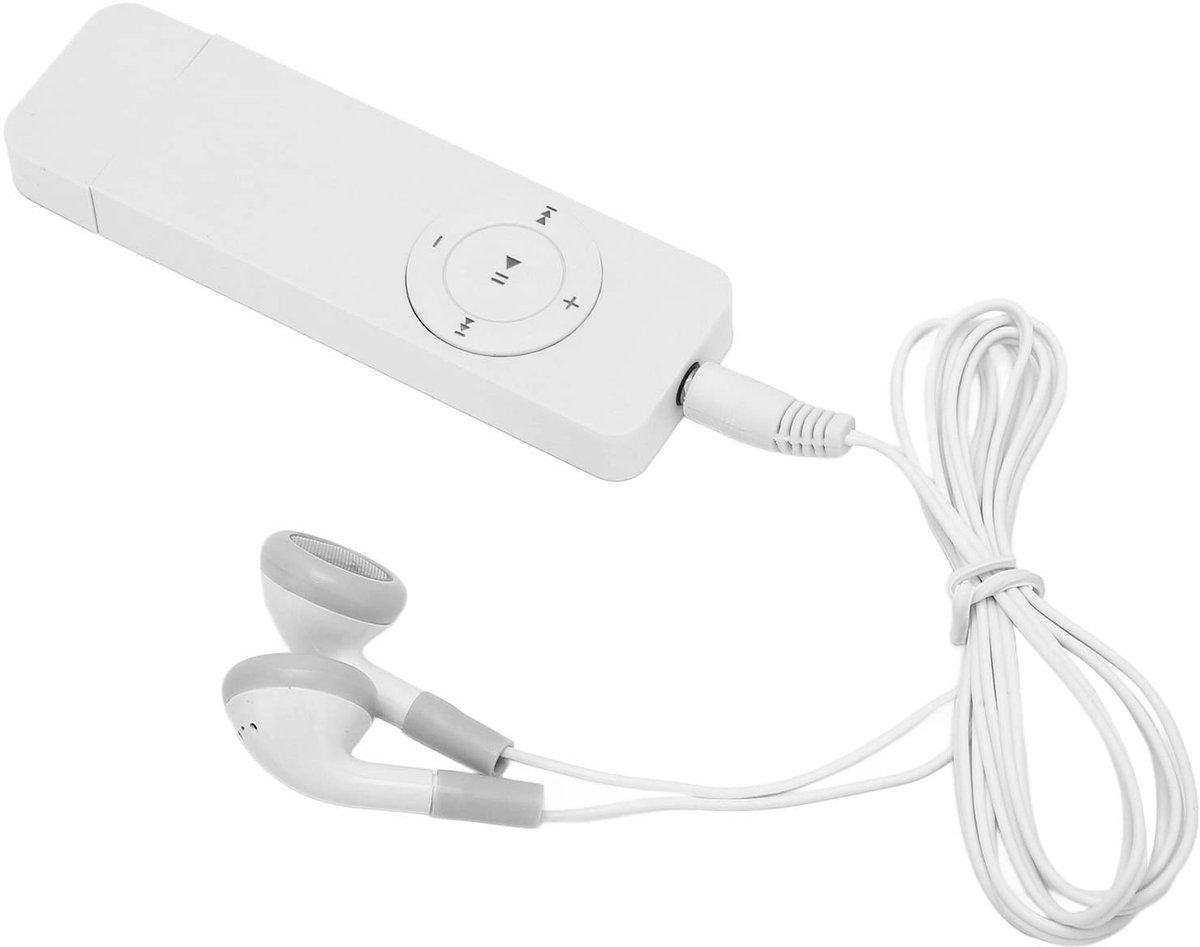 VT Goods - Draagbare MP3-speler - Muziekspeler zonder verlies - Compact en lichtgewicht - Ondersteuning tot 64 GB - Geschikt voor kinderen en volwas...