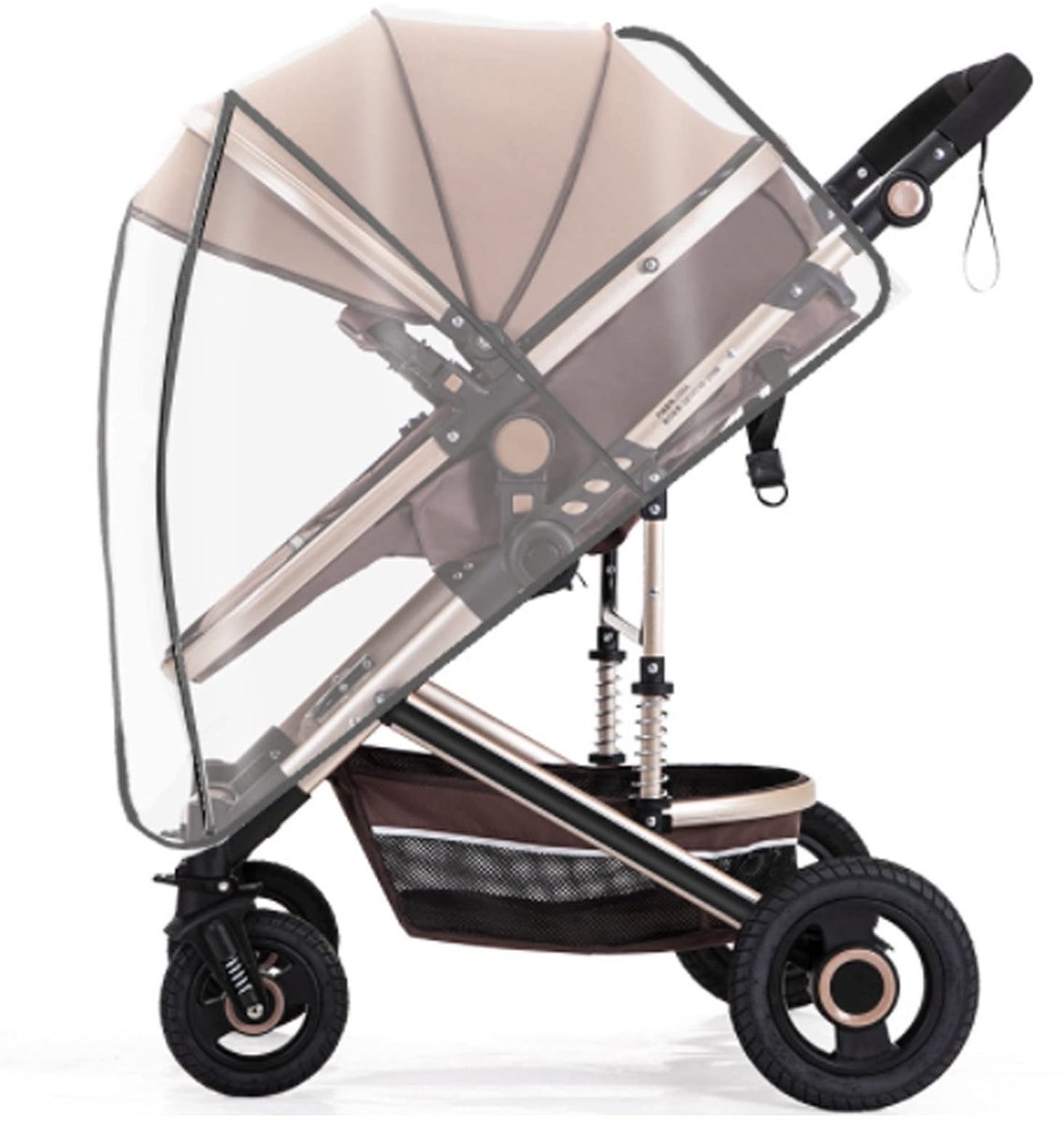 aladdien - Regenhoes kinderwagen - Universele hoes - Goede ventilatie - Geen vervuiling - Bescherming tegen regen - Geschikt voor buggy's en kinderw...