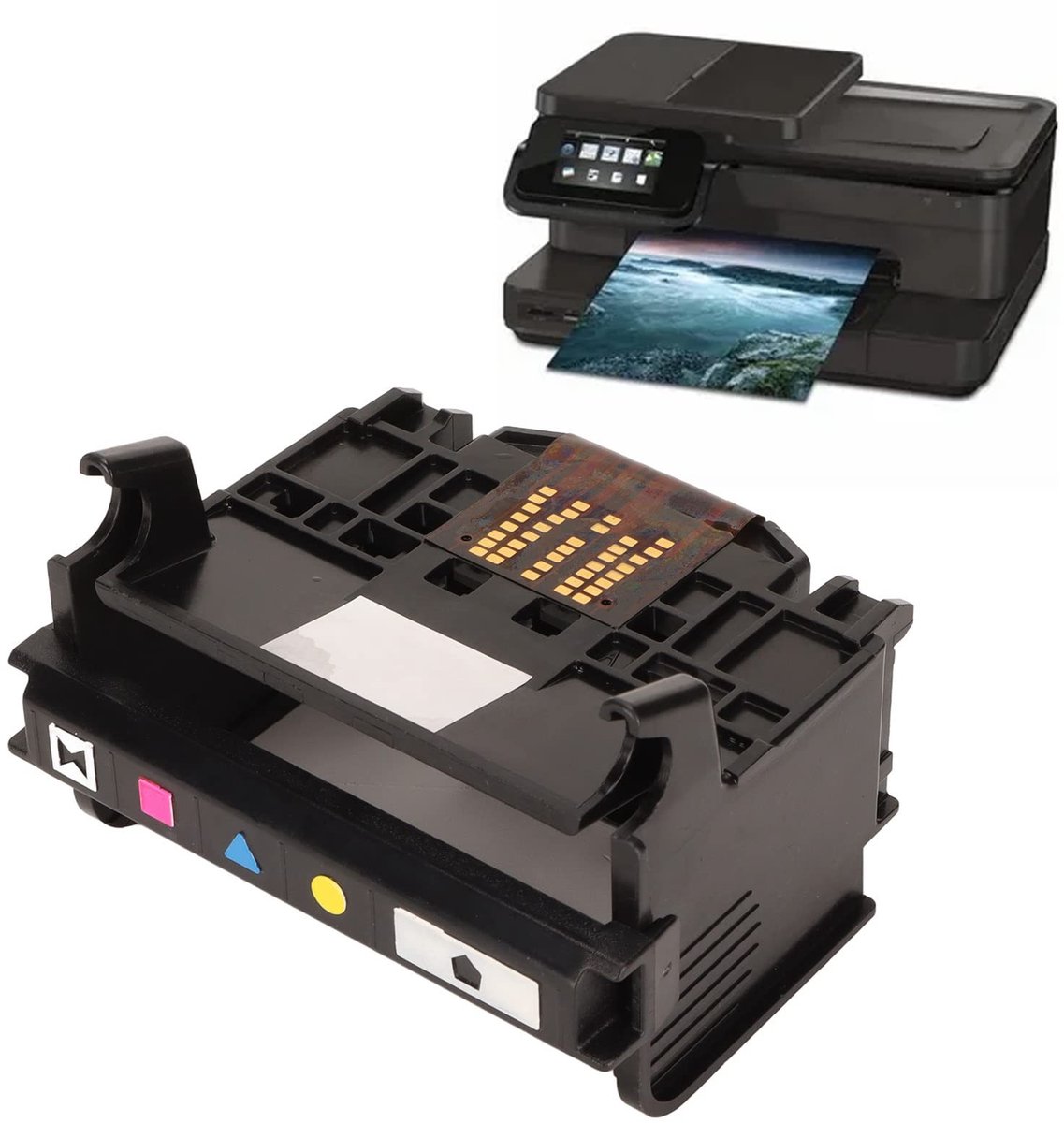 Printkop Vervanging voor HP Photosmart 7520 7510 7525 7515 - Sterke ABS Printkop