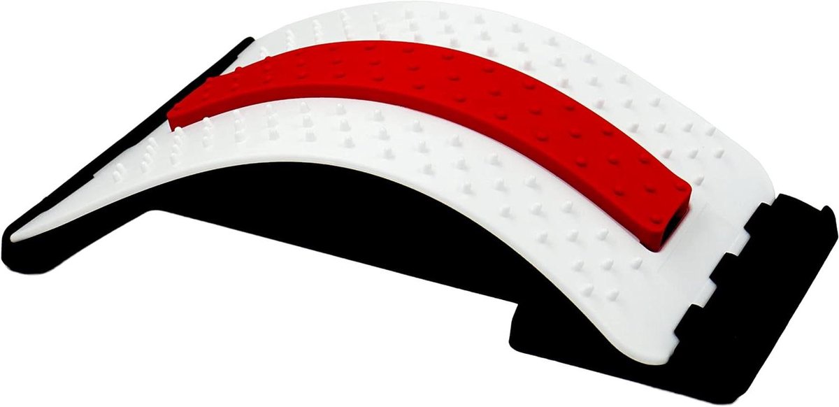 Rugstrekker met Noppen - Houdingscorrector Fitnessapparaat - Houding Verbeteren - Meertraps Verstelbaar - 39 x 26 x 7 cm