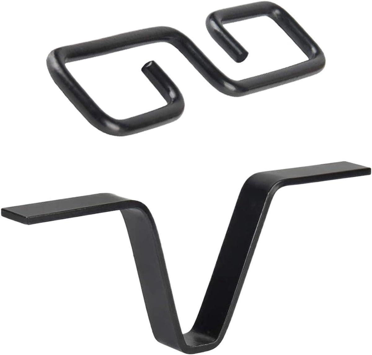 Regenketting Bevestiging - Dakgoot Clip - Waterafvoer Sturen - Verstelbare V-vorm - 16 x 8 x 4 cm - Metaal