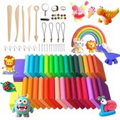 Crytive Klei - Klei - Klei Set - 32 kleuren 20g - Ovenhardende Boetseerklei voor Kinderen & Volwassenen - Voordeelpakket Klei