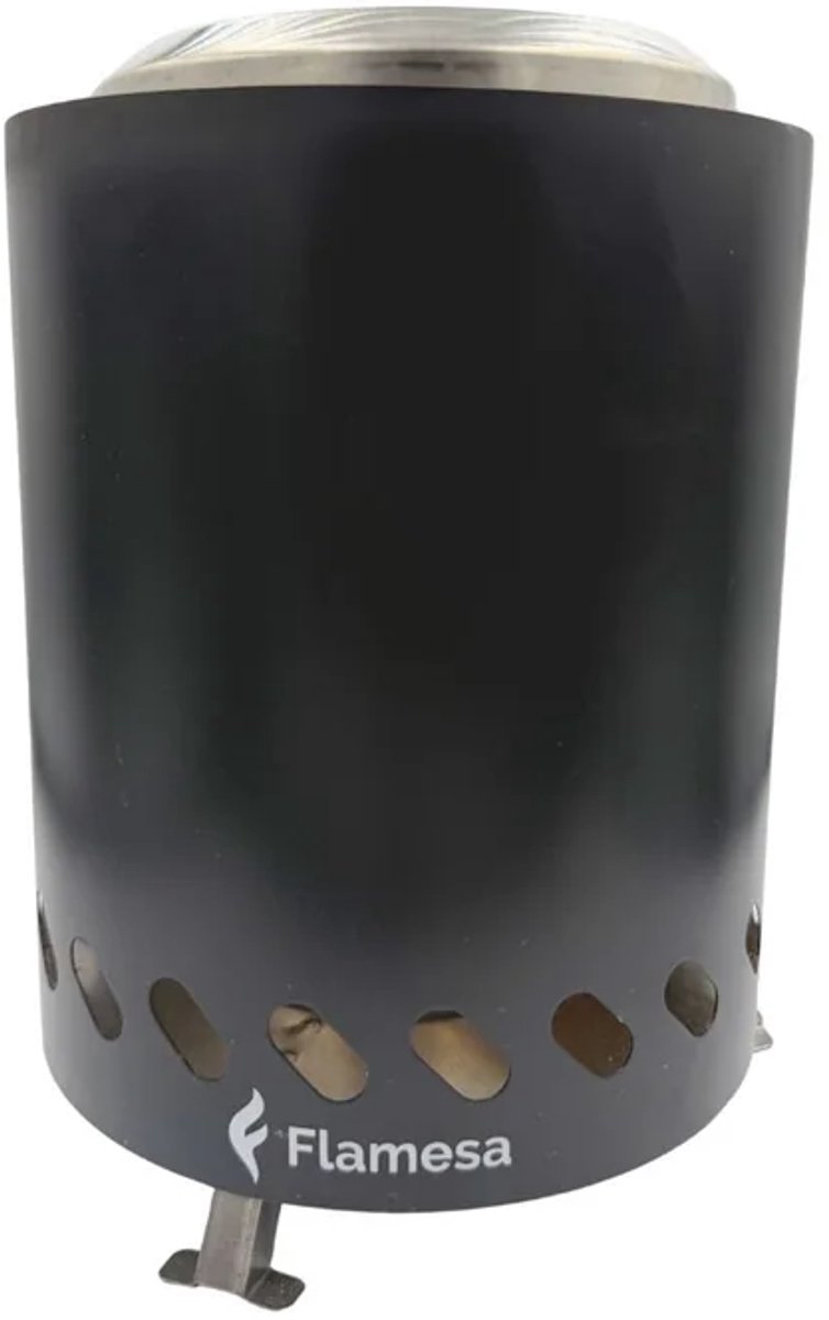 Flamesa® Vulcan – Tafelmodel Pellet Vuurkorf voor Buiten