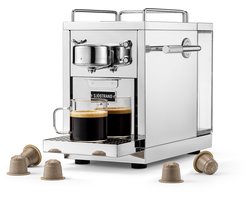Sjöstrand The Original 2.0 - Espresso Capsule Machine - Steel - Zilver