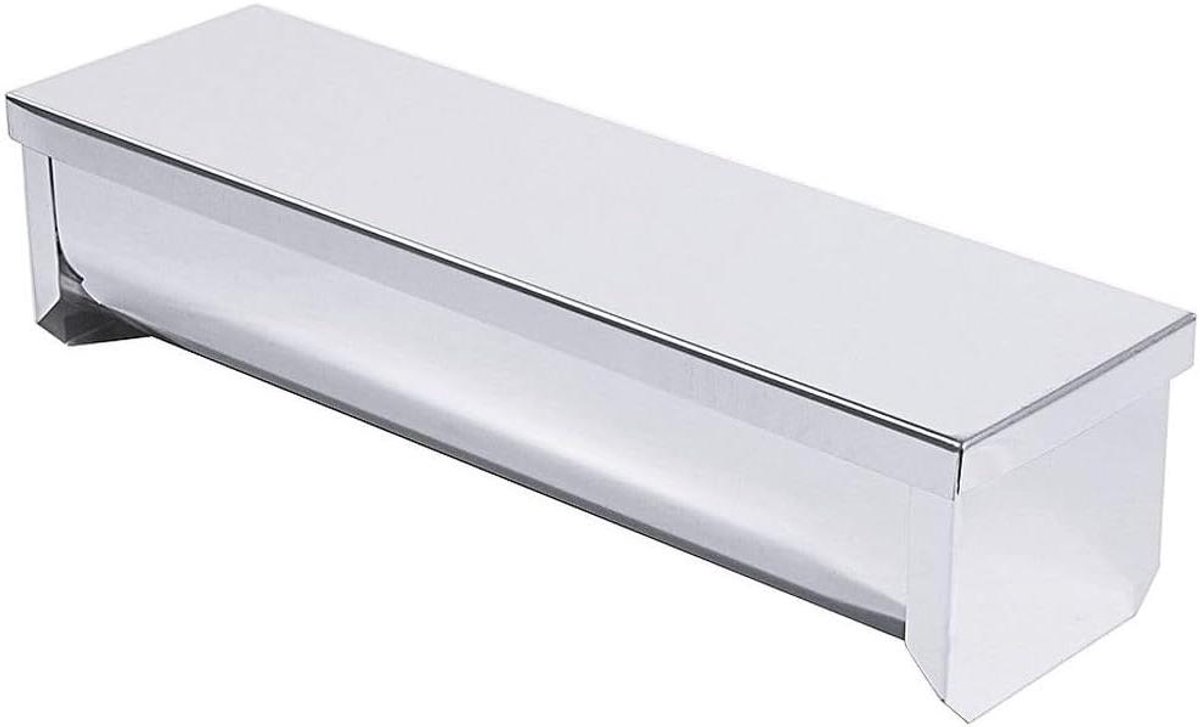 RVS Terrine Vorm - Paté Bakvorm - Desserts Maken - Inclusief Deksel - 23 cm - Zilverkleurig