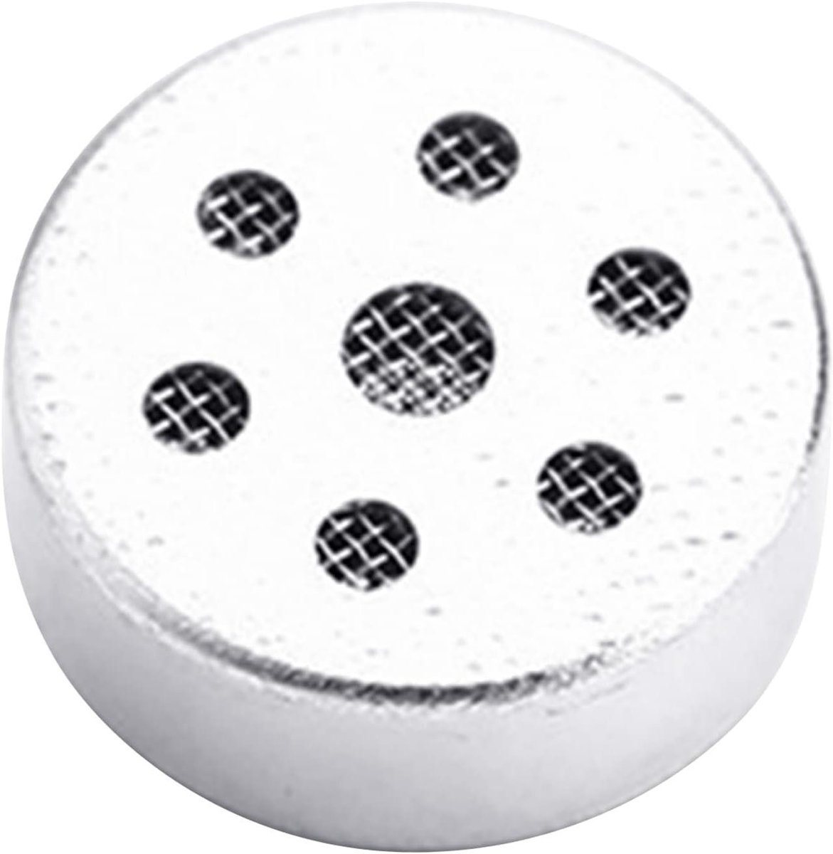 Microfoon Kern - Vervanging Cartridge - Opname Verbeteren - Aluminiumlegering - 16 mm - Zilver