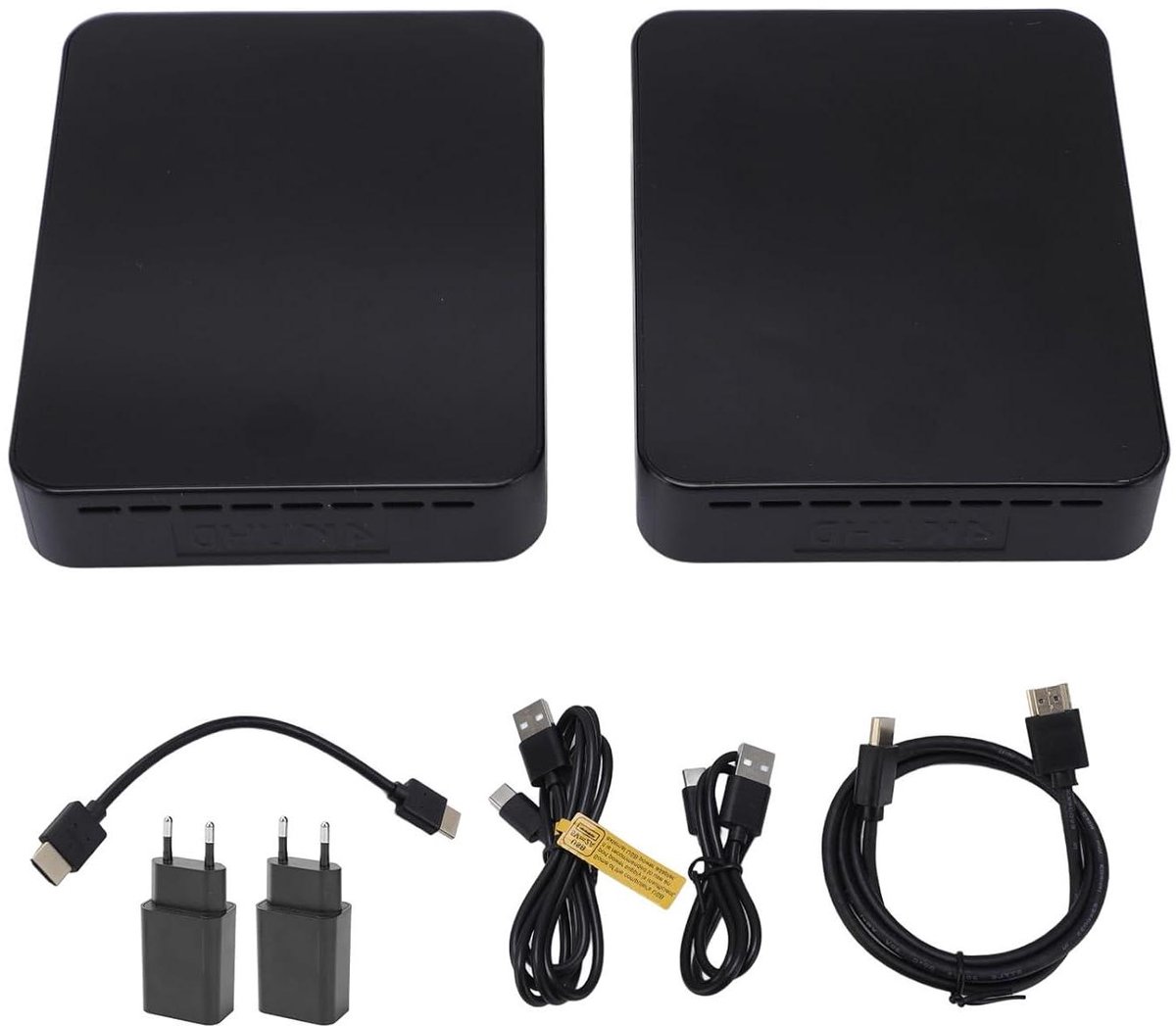 Draadloze HDMI Extender - Zender Ontvanger Set - Stabiele Beeldoverdracht - Plug and Play Installatie - Tot 60 Meter - Zwart