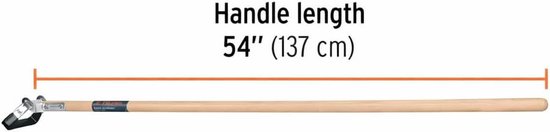Actie Schoffel - Tuin Schoffel - Tuin Onderhoud - Lange Steel - 147 cm - Houtkleur — afbeelding 2