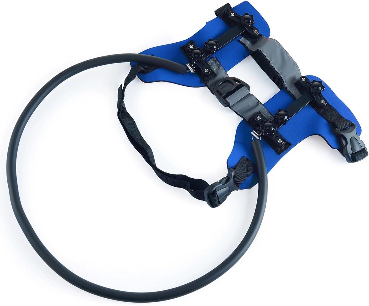 Honden Stabiliteitskraag - Hulpmiddel Honden - Begeleiding Huisdier - Verstelbaar Ontwerp - 4-10 kg - Blauw