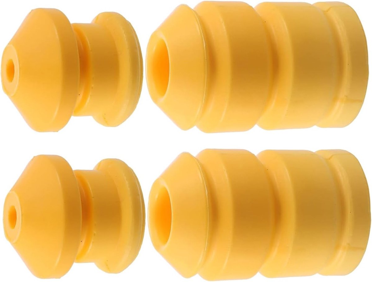 Set voor Voor- en Achterzijde Jounce Bumper Stop Axles voor Hummer H3 H3T 2006-2010 - Geel, Schokdempers, Vervangingsonderdelen, Auto-accessoires