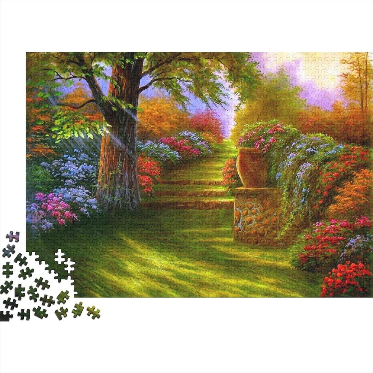Legpuzzel Volwassenen - Stukjes Puzzel - Ontspanning Thuis - Met Bonus Poster - 1000 Stukjes - Stijl