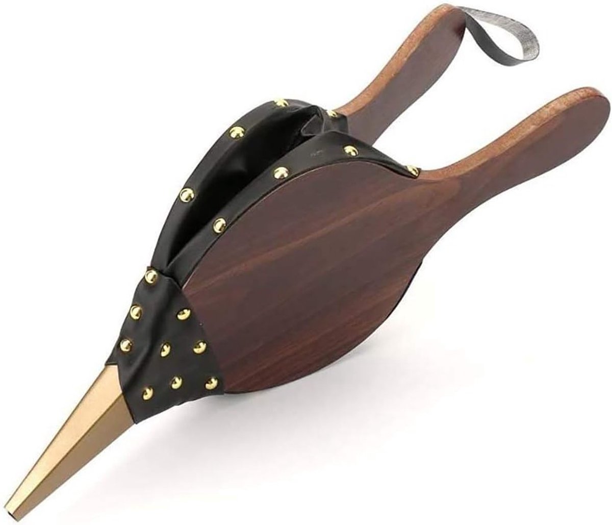 Houten Blazers voor Open Haard, Draagbare Handmatige BBQ Ventilator, Snelle Vuurstarter voor Kachels en Tuinbarbecues