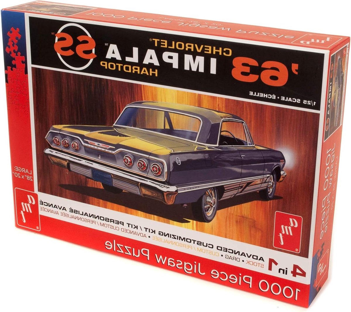 Legpuzzel Auto - Model Puzzel - Ontspannen Vrije Tijd - Gedetailleerd Artwork - 1000 Stukjes - Kleurrijk