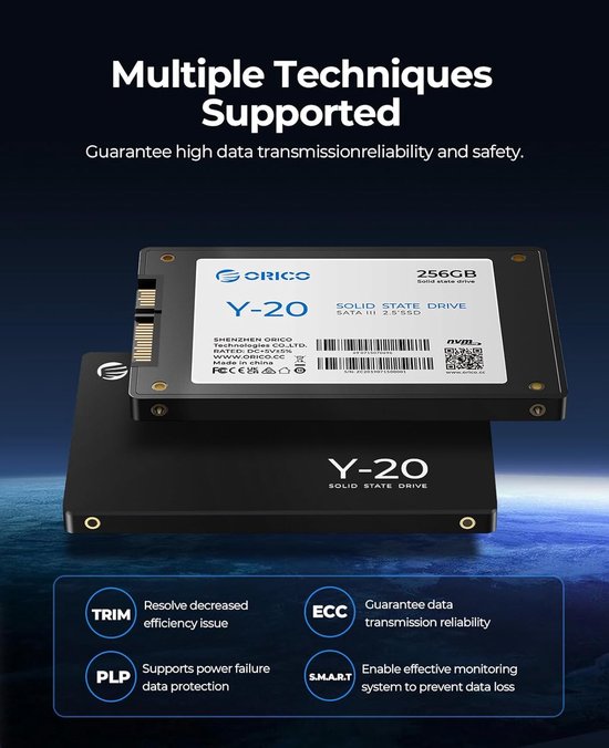 Interne SSD - Solid State Drive - Snellere Opslag - 3D NAND Technologie - 2 TB - Zwart van Merkloos — afbeelding 2