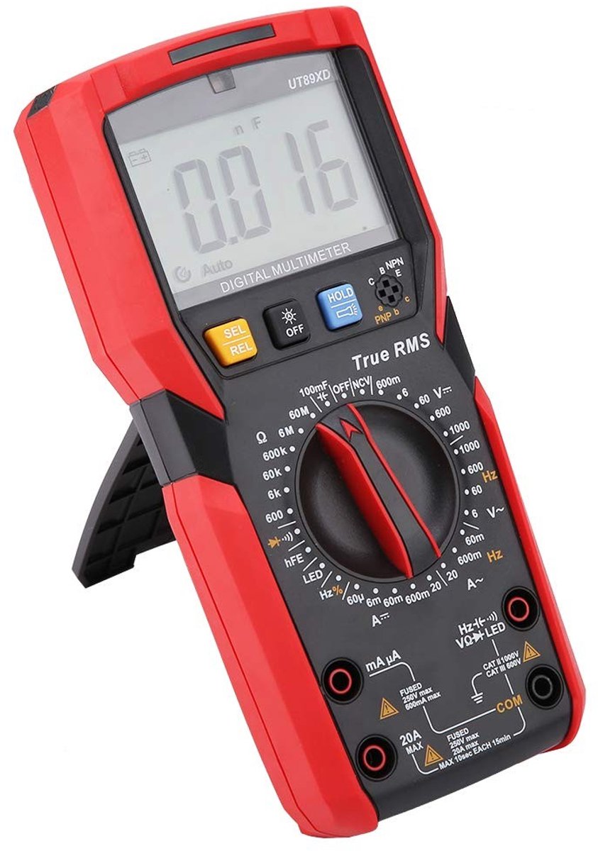 Store_7 - Digitale Meetmultimeter - Professionele NCV-detectie - Met Zaklamp - Geschikt voor Elektrotechniek - UT89X/UT89XD - Innovatieve Multimeter