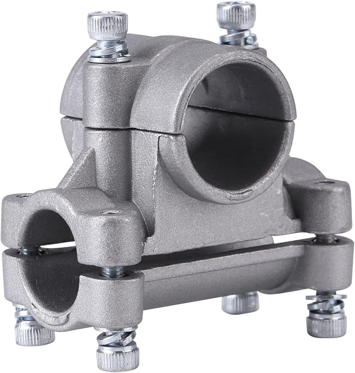 Handvat Beugel Klem - Stuurhouder Bosmaaier - Trimmer Bevestigen - Aluminiumlegering Materiaal - 26/28mm Buis - Zilver