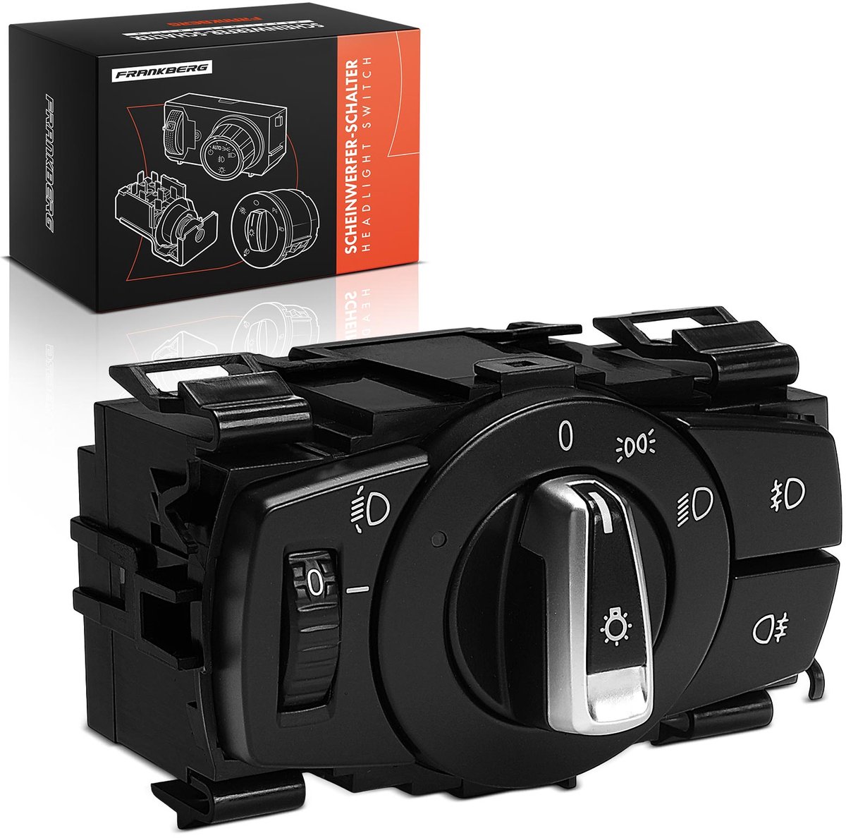 Frankberg 1x Lichtschakelaar voor BMW E88 E90 3er Touring E91 X1 E84