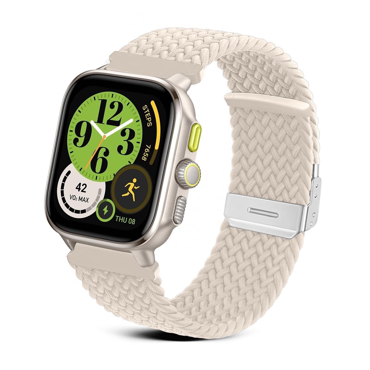 VT Goods - Nylon armband - Compatibel met Amazfit - Comfortabel en ademend - 20 mm horlogeband - Geschikt voor diverse modellen - Ideaal voor sporters