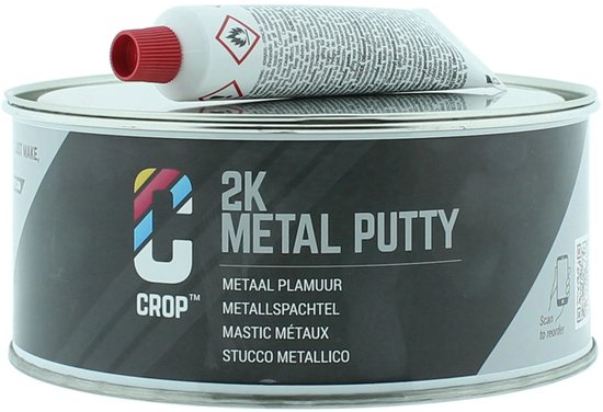 CROP 2K Metaal Plamuur 750ml + Verharder