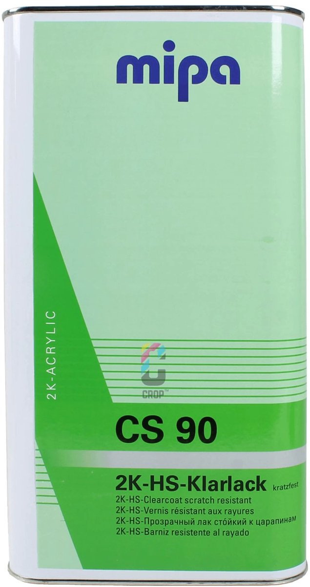 MIPA CS90 2K krasvaste blanke lak - 5 liter
