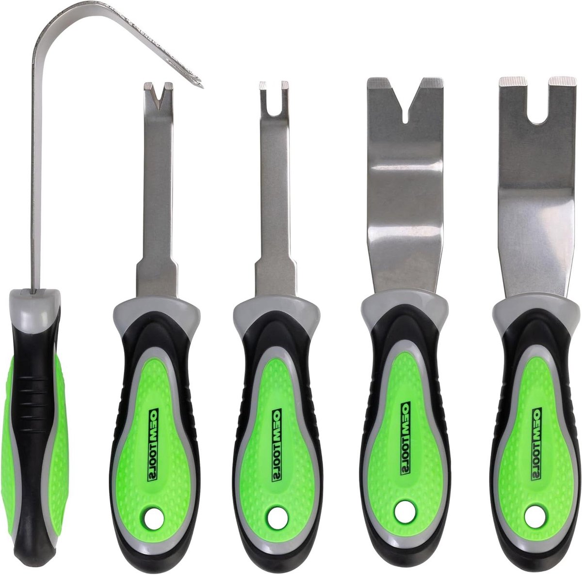 Paneel Verwijder Set - Bekleding Tool - Auto Interieur - Comfortabele Handgrepen - 5-delig - Zwart