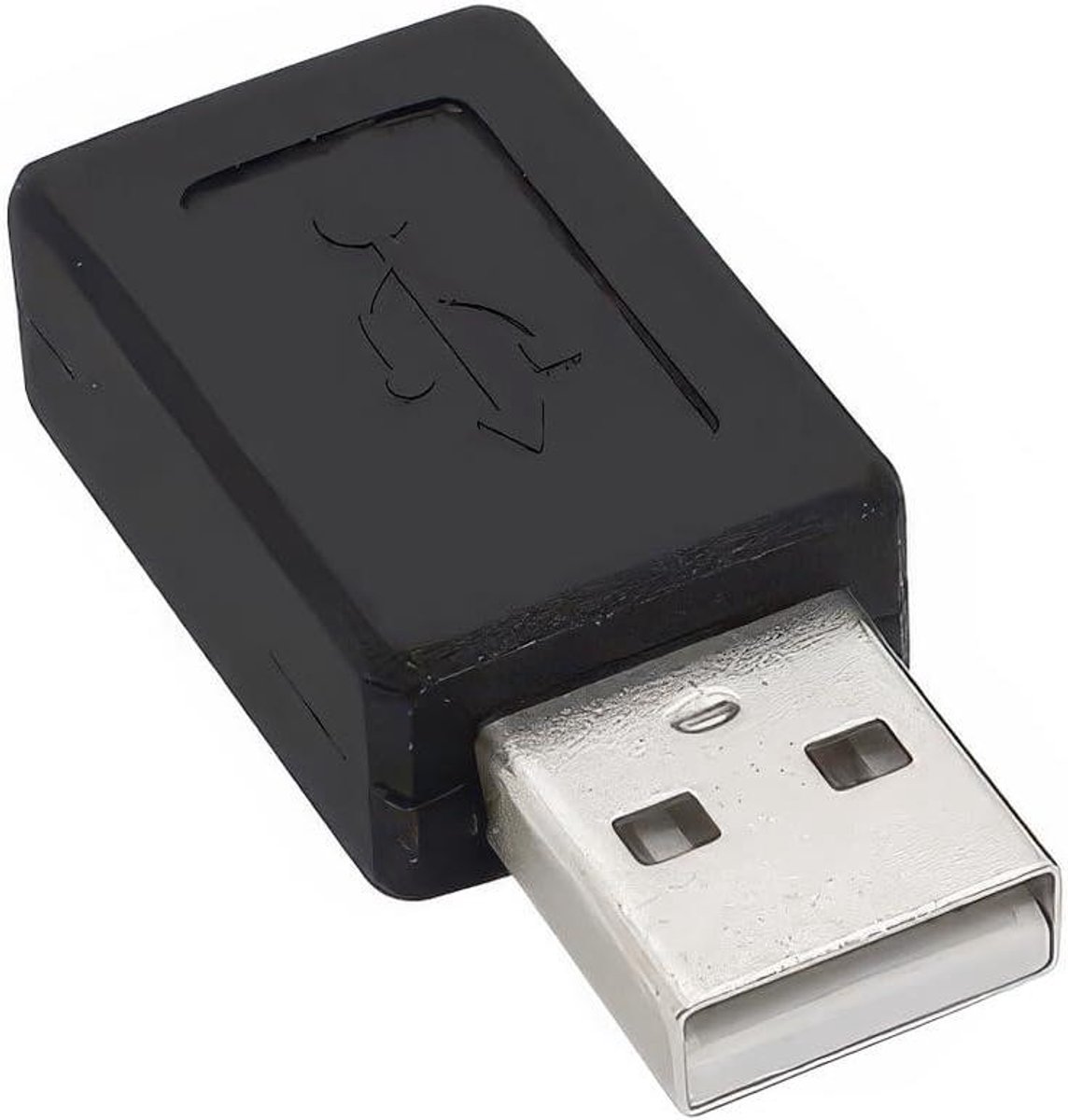 USB Adapter - Converter Stekker - Gegevens Overzetten - Aluminium Behuizing - 10 Gbit/s - Zwart