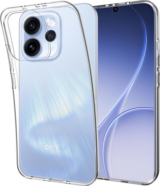 Just in case Soft Design OPPO Reno15 Back Cover Transparant