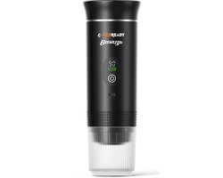 Brewezza Portable Koffiezetapparaat – Tijdelijk Aanbod – Compact & Lichtgewicht – USB Oplaadbaar – Ideaal voor Reizen & Outdoor