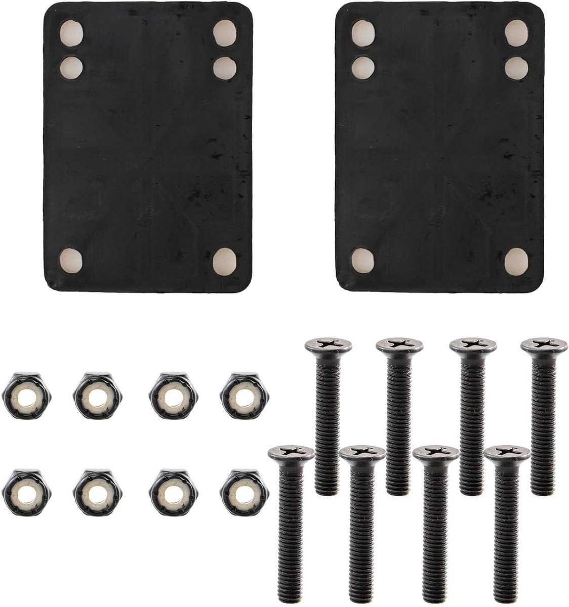 Skateboard Riser Pad Verhogingsset Board Bescherming en Stabiliteit Duurzaam Rubber Materiaal 3 mm Dikte