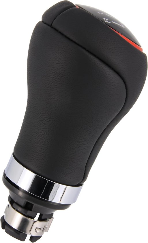 Versnellingspook - Schakelhendel - Auto Interieur - Plug & Play Installatie - 5 versnellingen - Zwart Rood — afbeelding 5